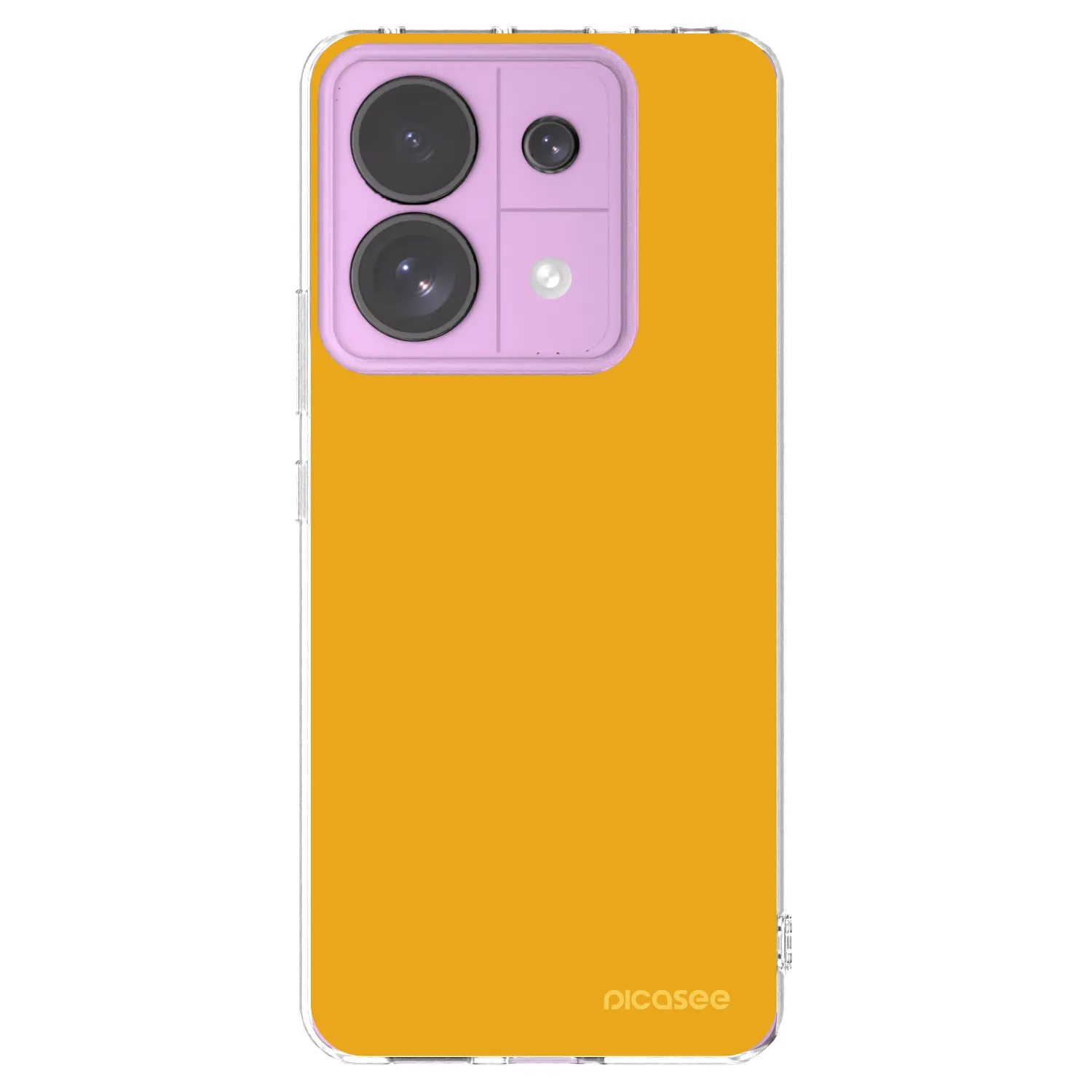 Picasee silikónový prehľadný obal pre Xiaomi Redmi Note 13 Pro 5G - Sun