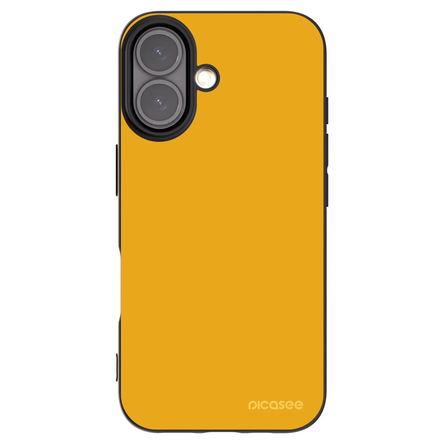 Picasee silikónový čierny obal pre Apple iPhone 16 - Sun