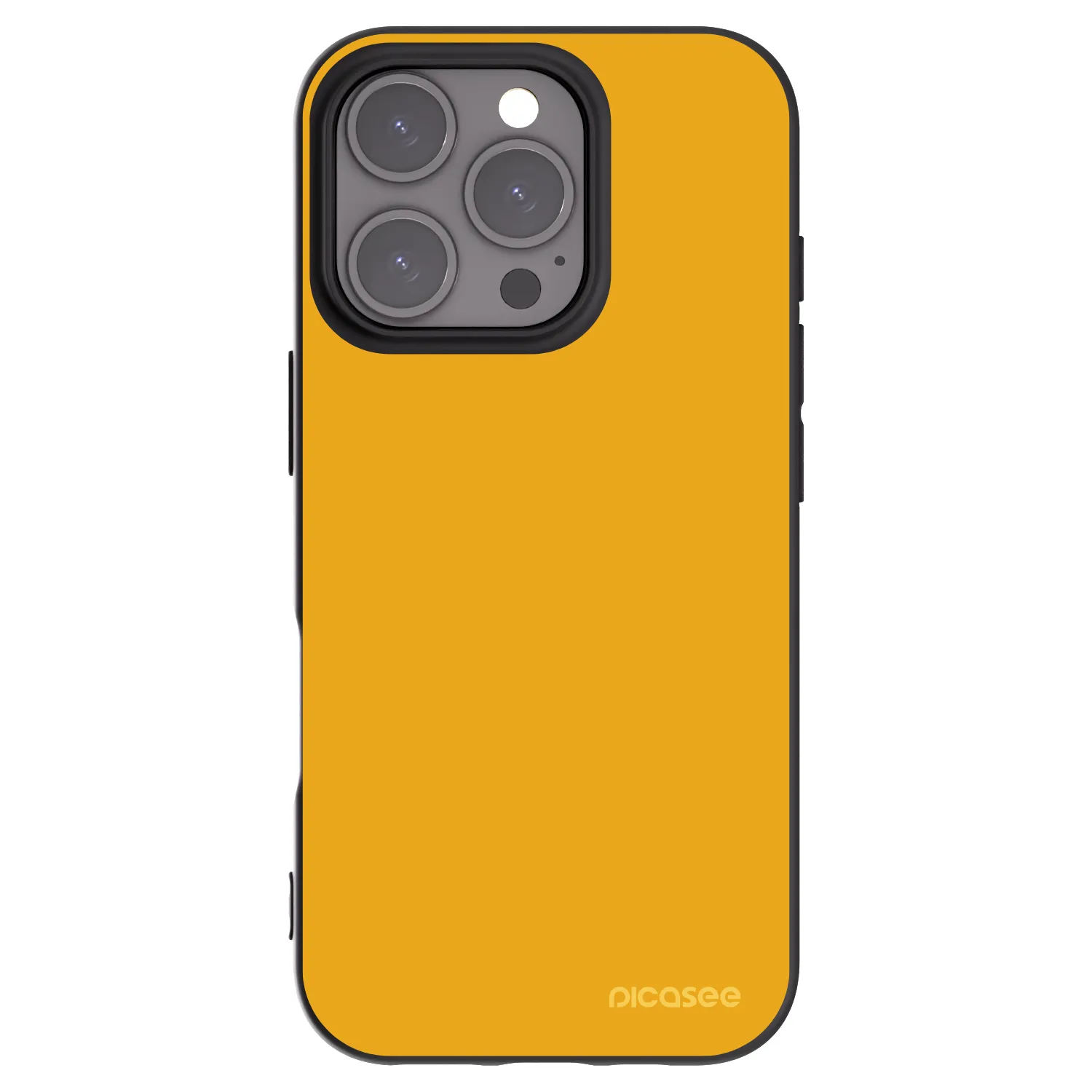Picasee silikónový čierny obal pre Apple iPhone 16 Pro - Sun