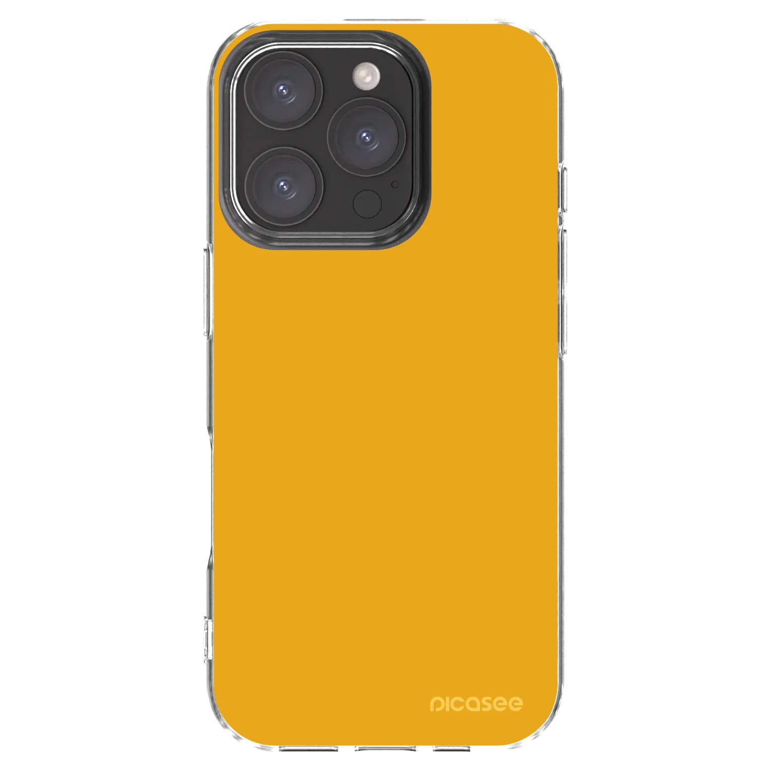 Picasee silikónový prehľadný obal pre Apple iPhone 16 Pro - Sun