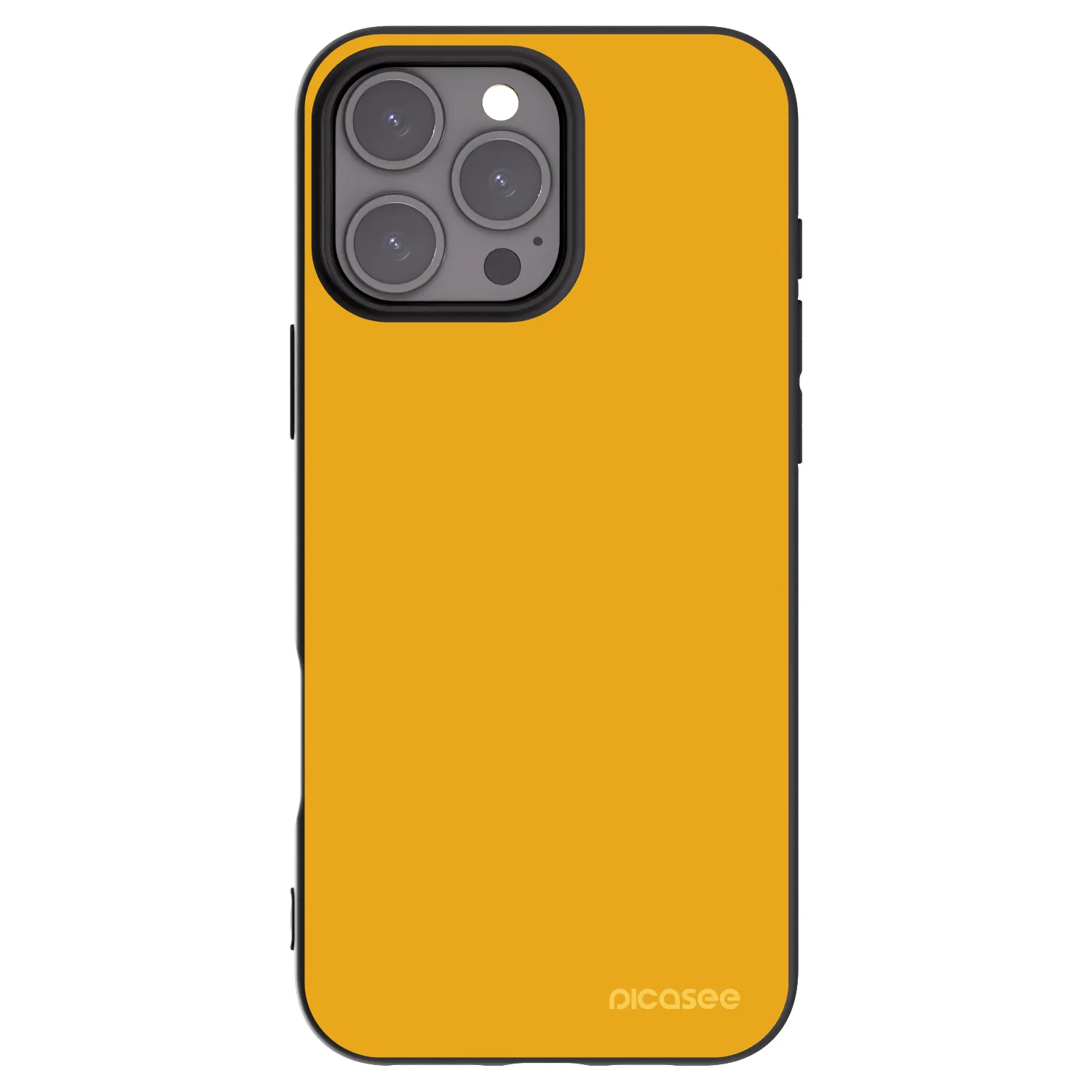 Picasee silikónový čierny obal pre Apple iPhone 16 Pro Max - Sun