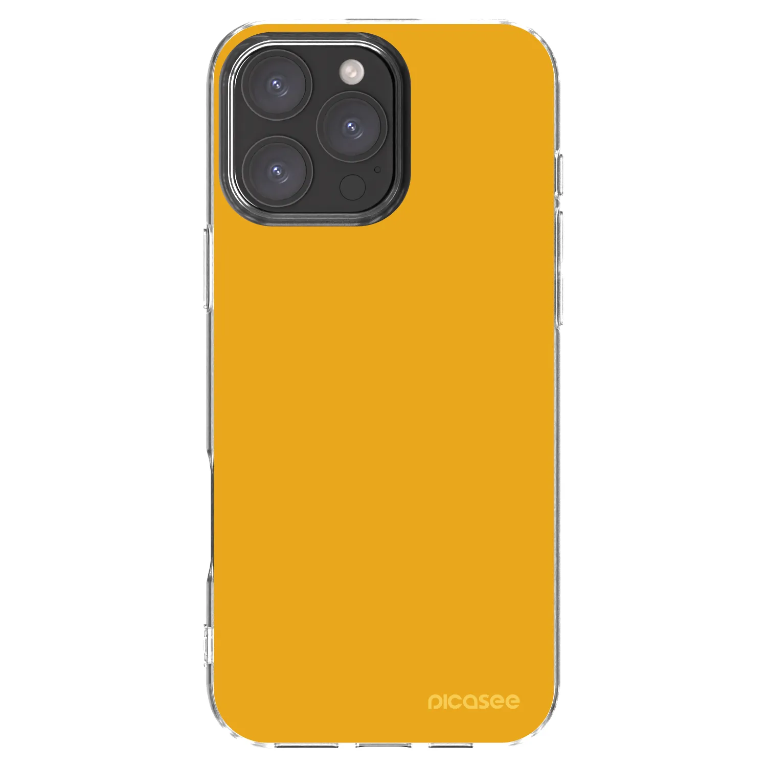 Picasee silikónový prehľadný obal pre Apple iPhone 16 Pro Max - Sun