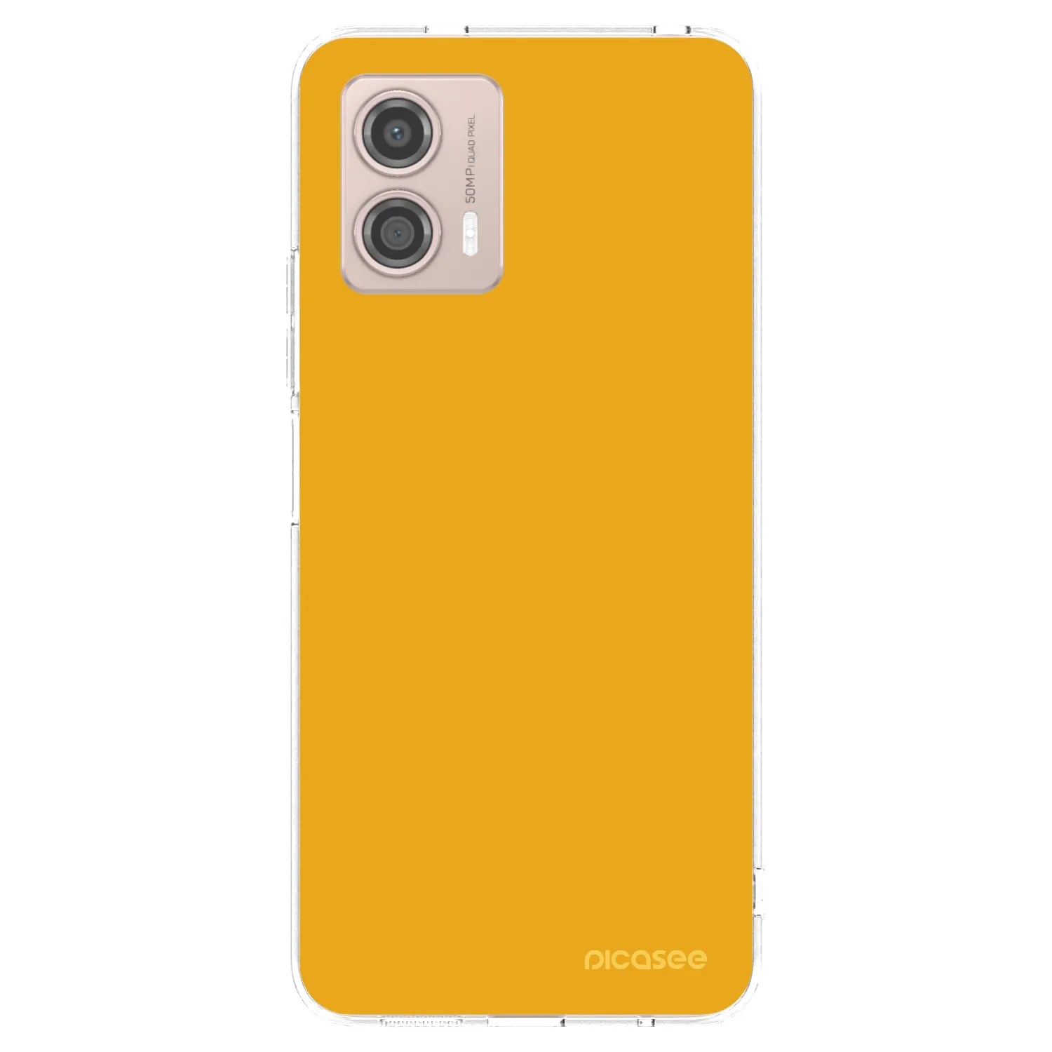 Picasee silikónový prehľadný obal pre Motorola Moto G53 5G - Sun