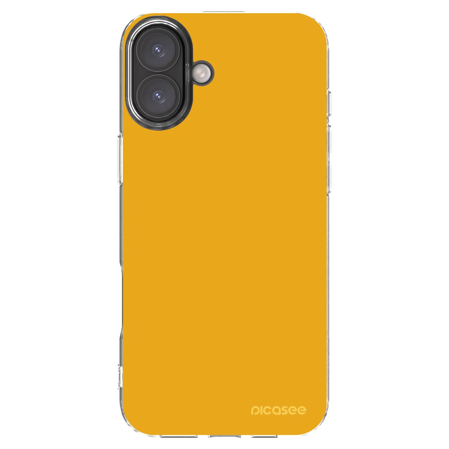 Picasee silikónový prehľadný obal pre Apple iPhone 16 Plus - Sun