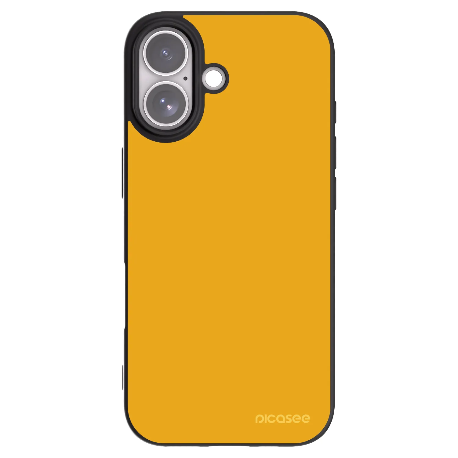 Picasee silikónový čierny obal pre Apple iPhone 17 - Sun