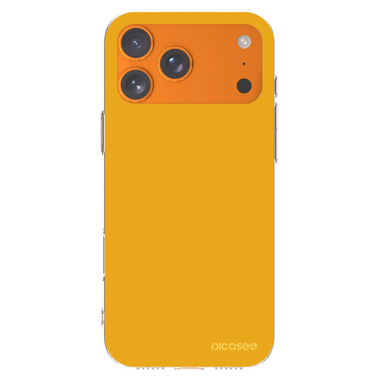 Picasee silikónový prehľadný obal pre Apple iPhone 17 Pro Max - Sun