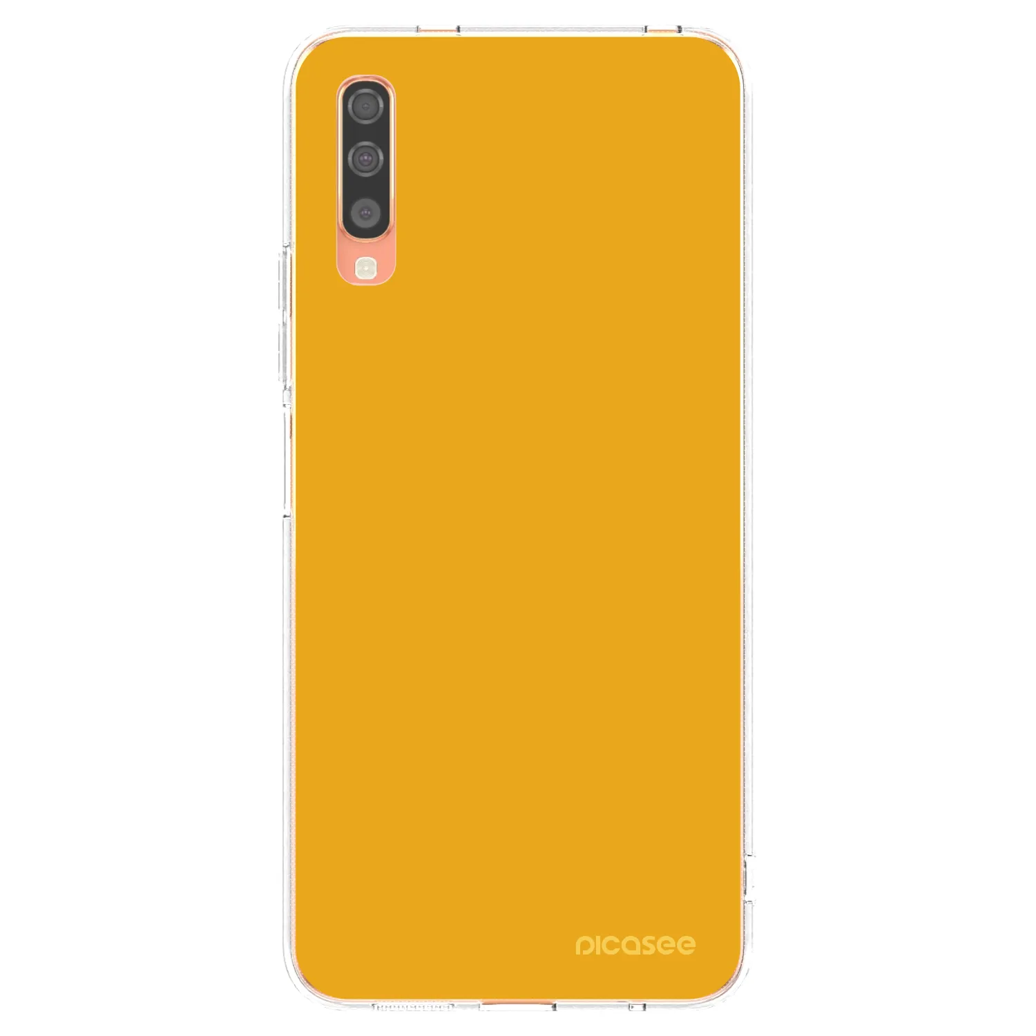Picasee silikónový prehľadný obal pre Samsung Galaxy A70 A705F - Sun