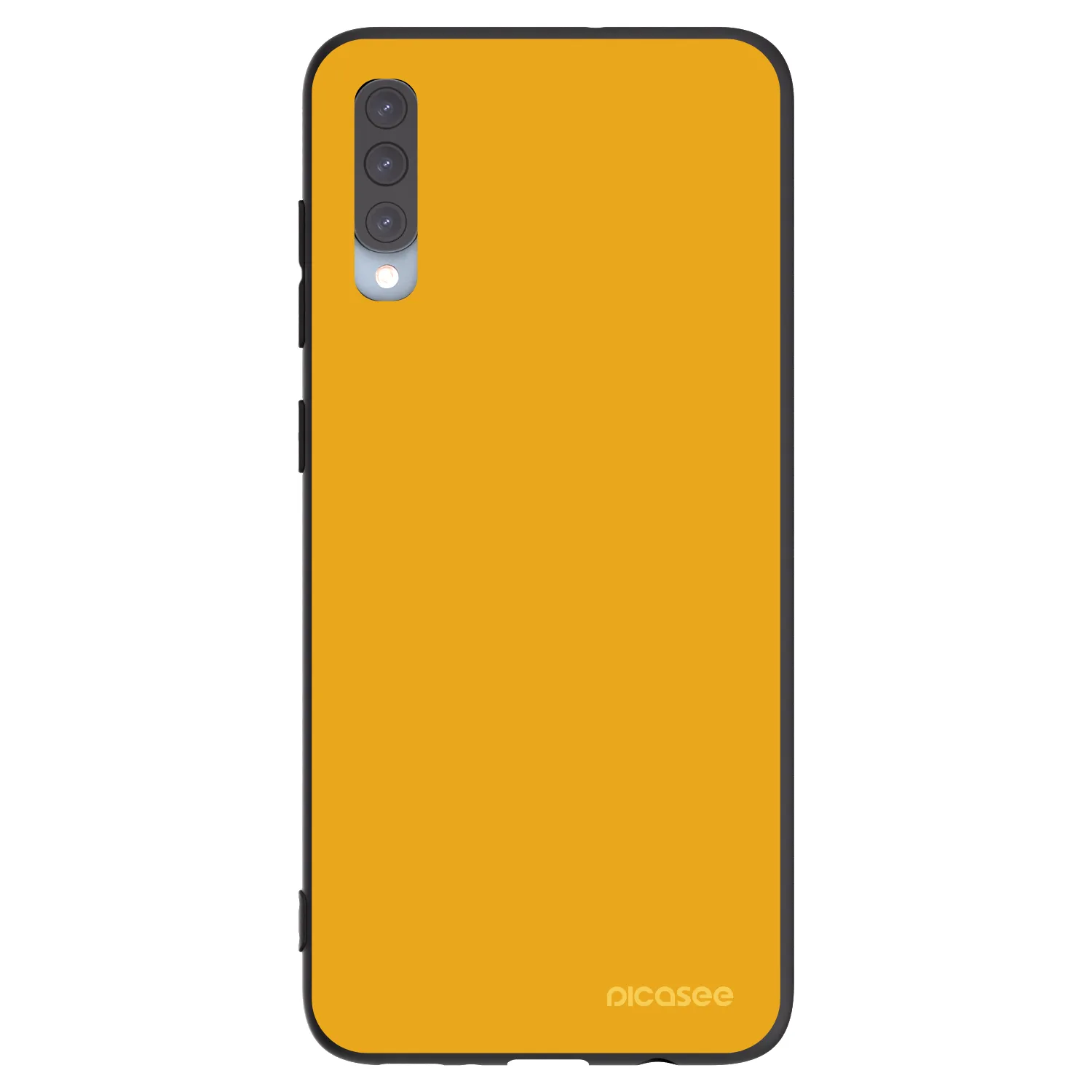 Picasee silikónový čierny obal pre Samsung Galaxy A70 A705F - Sun