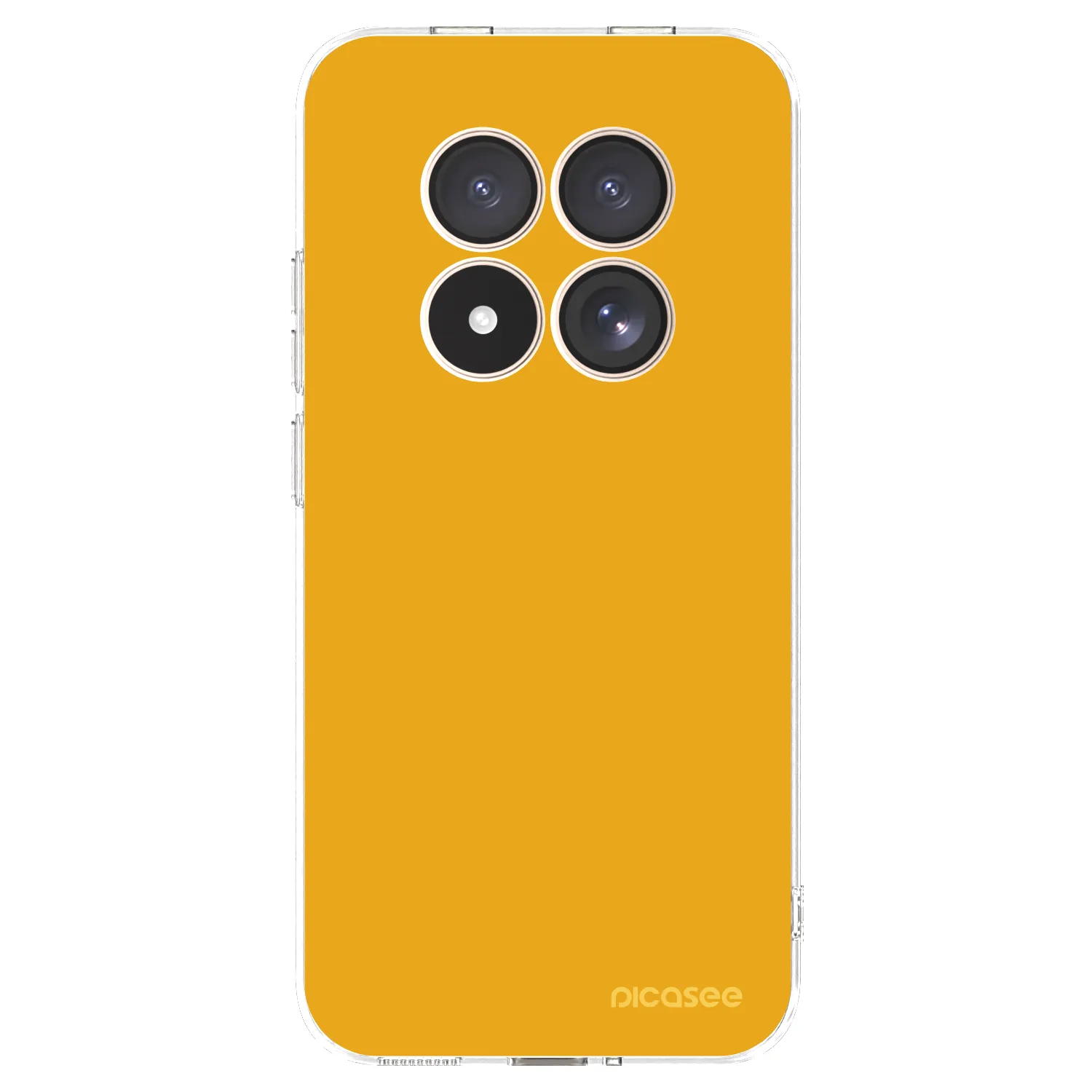 Picasee silikónový prehľadný obal pre Xiaomi Redmi Note 15 Pro 4G - Sun