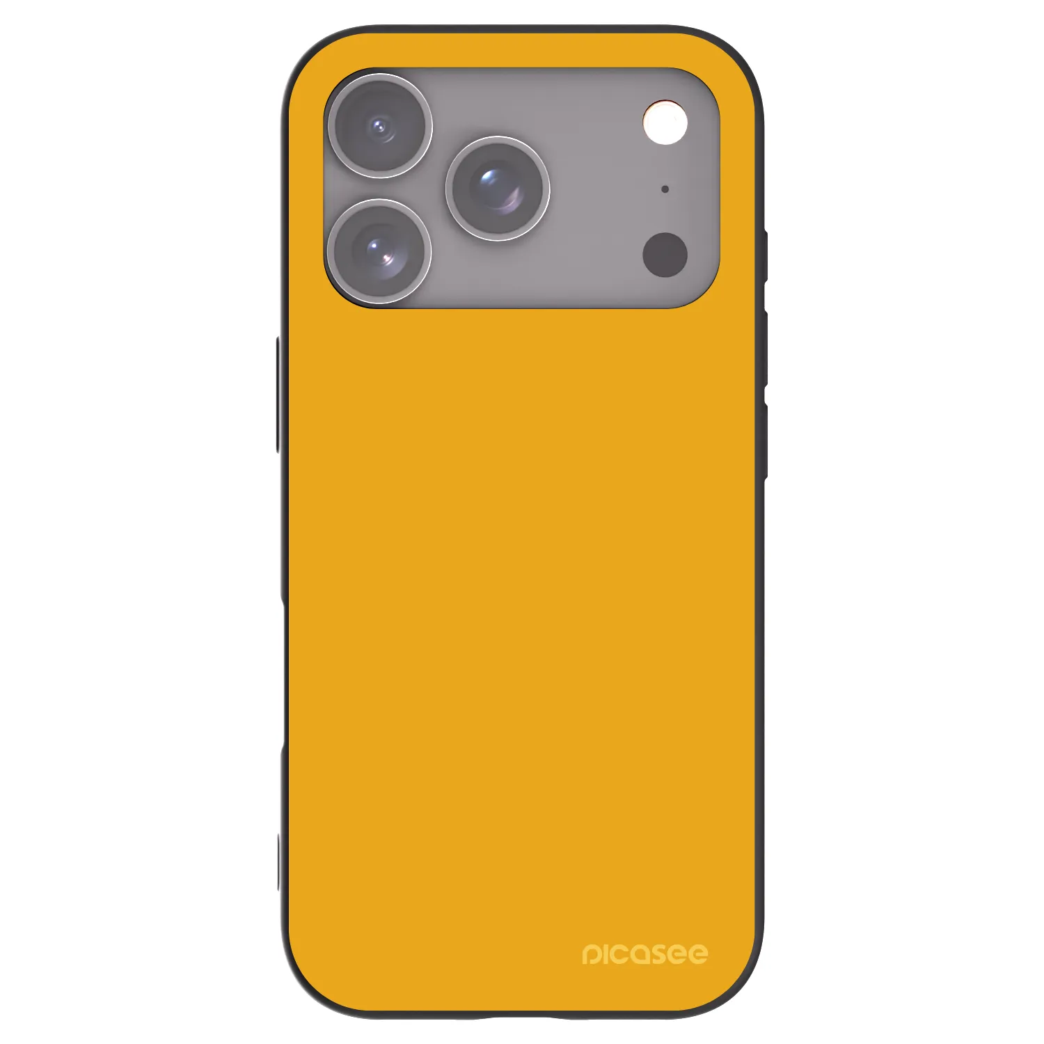 Picasee silikónový čierny obal pre Apple iPhone 18 Pro - Sun