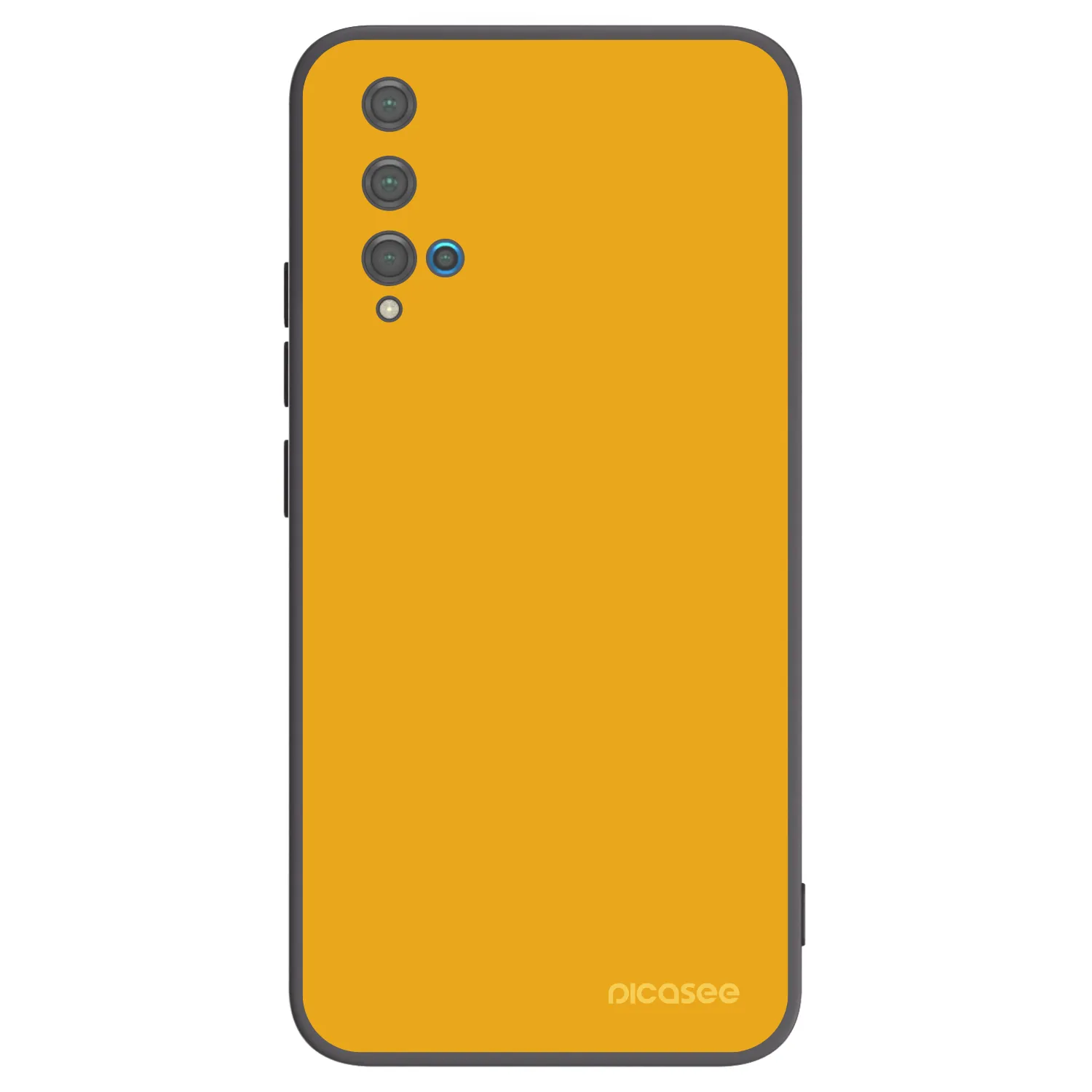 Picasee silikónový čierny obal pre Huawei Nova 5T - Sun