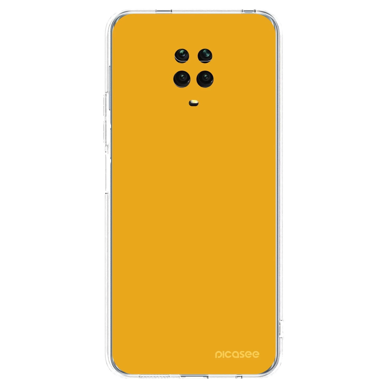 Picasee silikónový prehľadný obal pre Xiaomi Redmi Note 9 Pro - Sun