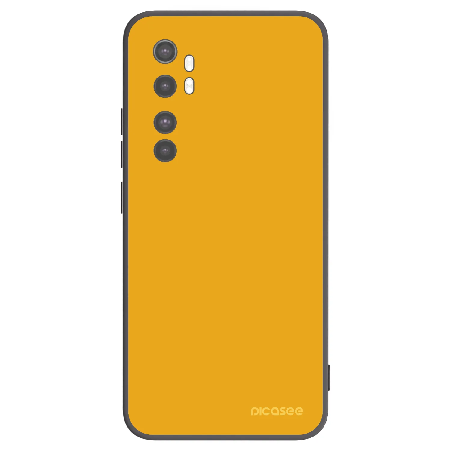 Picasee silikónový čierny obal pre Xiaomi Mi Note 10 Lite - Sun