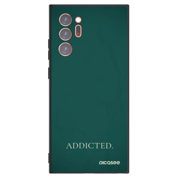Picasee silikónový čierny obal pre Samsung Galaxy Note 20 Ultra - Addicted