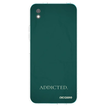 Picasee silikónový čierny obal pre Xiaomi Redmi 9A - Addicted