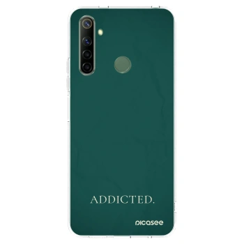 Picasee silikónový prehľadný obal pre Realme 6i - Addicted