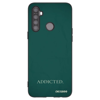 Picasee silikónový čierny obal pre Realme 6i - Addicted
