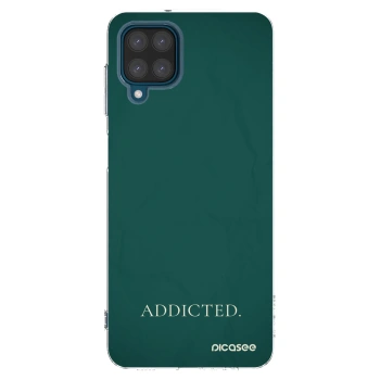 Picasee silikónový prehľadný obal pre Samsung Galaxy A12 A125F - Addicted