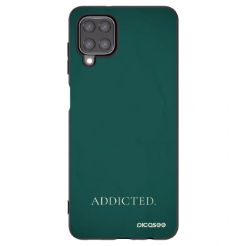 Picasee silikónový čierny obal pre Samsung Galaxy A12 A125F - Addicted