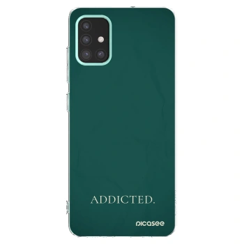Picasee silikónový prehľadný obal pre Samsung Galaxy M31s - Addicted