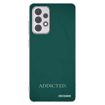 Picasee silikónový prehľadný obal pre Samsung Galaxy A52 5G A525F - Addicted