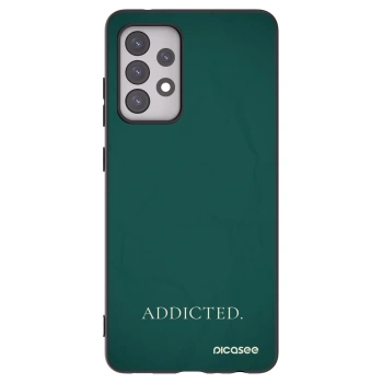 Picasee silikónový čierny obal pre Samsung Galaxy A52 5G A525F - Addicted