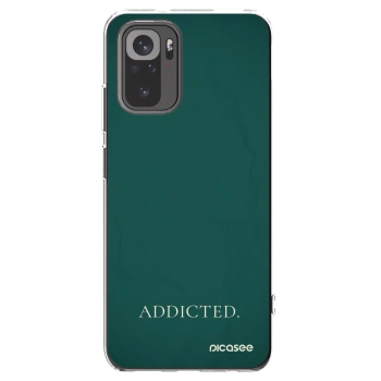 Picasee silikónový prehľadný obal pre Xiaomi Redmi Note 10S - Addicted