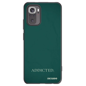 Picasee silikónový čierny obal pre Xiaomi Redmi Note 10S - Addicted