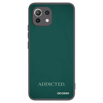 Picasee silikónový čierny obal pre Xiaomi Mi 11 Lite - Addicted