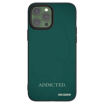 Picasee silikónový čierny obal pre Apple iPhone 13 Pro Max - Addicted