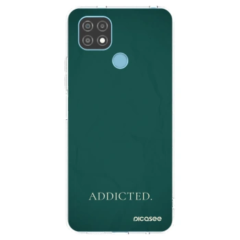 Picasee silikónový prehľadný obal pre Realme C21 - Addicted