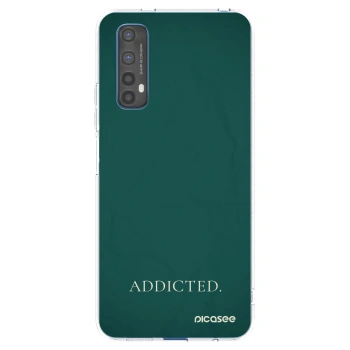 Picasee silikónový prehľadný obal pre Realme 7 - Addicted