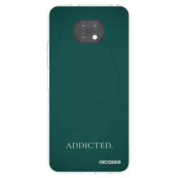 Picasee silikónový prehľadný obal pre Xiaomi Redmi Note 9T - Addicted