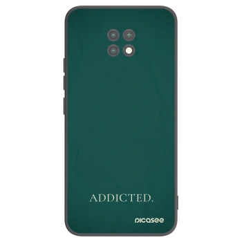 Picasee silikónový čierny obal pre Xiaomi Redmi Note 9T - Addicted