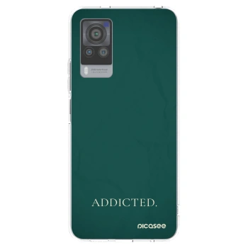 Picasee silikónový prehľadný obal pre Vivo X60 Pro 5G - Addicted