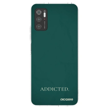 Picasee silikónový prehľadný obal pre Xiaomi Poco M3 Pro 5G - Addicted