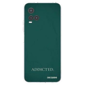 Picasee silikónový prehľadný obal pre Vivo Y33s - Addicted