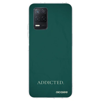 Picasee silikónový prehľadný obal pre Realme 8 5G - Addicted