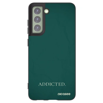 Picasee silikónový čierny obal pre Samsung Galaxy S21 FE 5G - Addicted