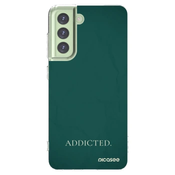 Picasee silikónový prehľadný obal pre Samsung Galaxy S21 FE 5G - Addicted
