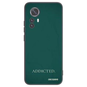 Picasee silikónový čierny obal pre Xiaomi 12 Pro - Addicted