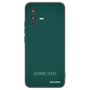 Picasee silikónový čierny obal pre Vivo V23 5G - Addicted