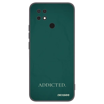 Picasee silikónový čierny obal pre Xiaomi Redmi 10C - Addicted