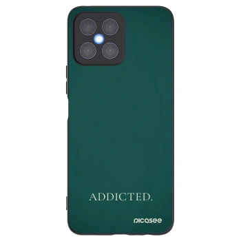 Picasee silikónový čierny obal pre Honor X8 4G - Addicted