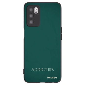 Picasee silikónový čierny obal pre OPPO A16s - Addicted