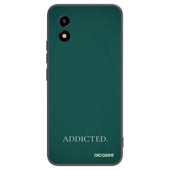 Picasee silikónový čierny obal pre Vivo Y01 - Addicted
