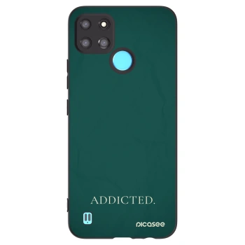 Picasee silikónový čierny obal pre Realme C21Y - Addicted
