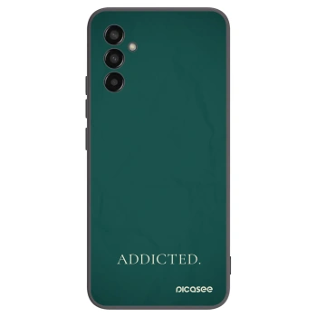 Picasee silikónový čierny obal pre Samsung Galaxy M13 M135F - Addicted