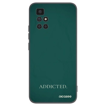 Picasee silikónový čierny obal pre Xiaomi Redmi 10 (2022) - Addicted