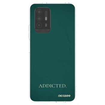 Picasee silikónový prehľadný obal pre OPPO A94 5G - Addicted